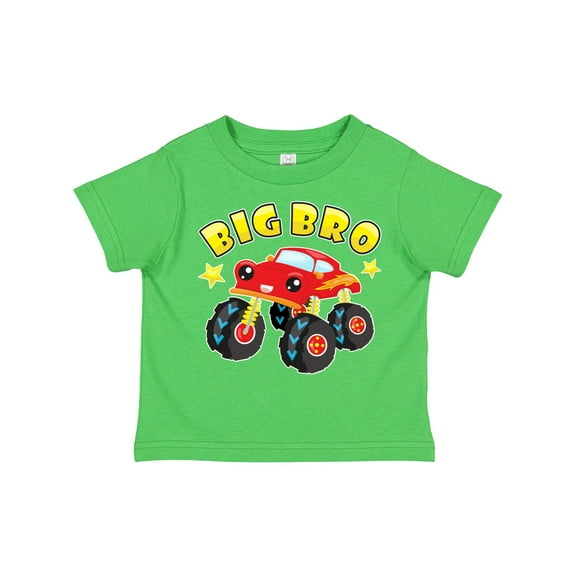 Inktastic Monster Truck Big Bro Boys Toddler T-Shirt