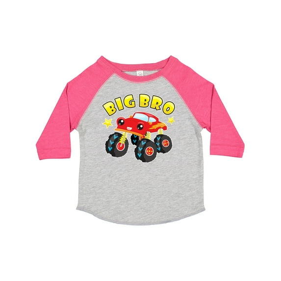 Inktastic Monster Truck Big Bro Boys Toddler T-Shirt