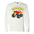 thumbnail image 1 of Inktastic Monster Truck Big Bro Long Sleeve T-Shirt, 1 of 5