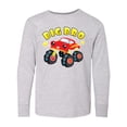 thumbnail image 1 of Inktastic Monster Truck Big Bro Long Sleeve Youth T-Shirt, 1 of 5