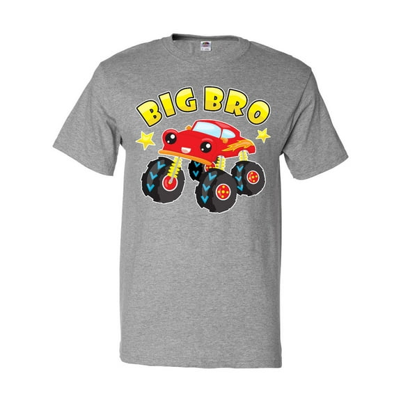 Inktastic Monster Truck Big Bro T-Shirt