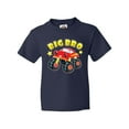 thumbnail image 1 of Inktastic Monster Truck Big Bro Youth T-Shirt, 1 of 5