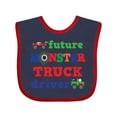 thumbnail image 1 of Inktastic Monster Truck Future Driver Boys Baby Bib, 1 of 4