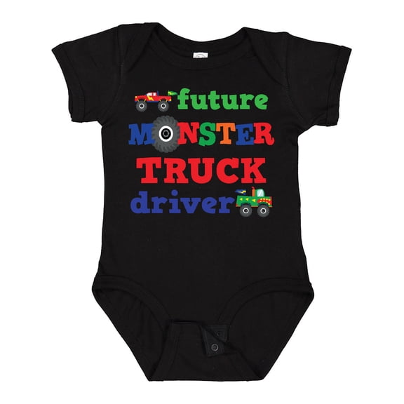 Inktastic Truck Future Driver Boys Baby Bodysuit