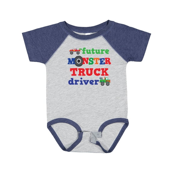 Inktastic Truck Future Driver Boys Baby Bodysuit