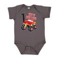 thumbnail image 1 of Inktastic Monster Truck How I Roll 1st Birthday Boys Baby Bodysuit, 1 of 5