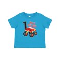 thumbnail image 1 of Inktastic Monster Truck How I Roll 1st Birthday Boys Baby T-Shirt, 1 of 5