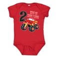 thumbnail image 1 of Inktastic Monster Truck How I Roll 2nd Birthday Boys Baby Bodysuit, 1 of 5