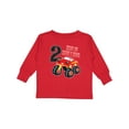 thumbnail image 1 of Inktastic Monster Truck How I Roll 2nd Birthday Boys Long Sleeve Toddler T-Shirt, 1 of 5