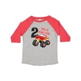 thumbnail image 1 of Inktastic Monster Truck How I Roll 2nd Birthday Boys Toddler T-Shirt, 1 of 5