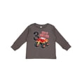 thumbnail image 1 of Inktastic Monster Truck How I Roll 3rd Birthday Boys Long Sleeve Toddler T-Shirt, 1 of 5