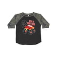 thumbnail image 1 of Inktastic Monster Truck How I Roll 3rd Birthday Boys Toddler T-Shirt, 1 of 5