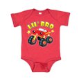 thumbnail image 1 of Inktastic Monster Truck Little Bro Boys Baby Bodysuit, 1 of 4