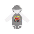 thumbnail image 1 of Inktastic Monster Truck Little Bro Boys Long Sleeve Baby Bodysuit, 1 of 5