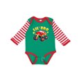 thumbnail image 1 of Inktastic Monster Truck Little Bro Boys Long Sleeve Baby Bodysuit, 1 of 5