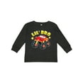 thumbnail image 1 of Inktastic Monster Truck Little Bro Boys Long Sleeve Toddler T-Shirt, 1 of 5