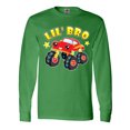 thumbnail image 1 of Inktastic Monster Truck Little Bro Long Sleeve T-Shirt, 1 of 5
