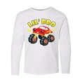 thumbnail image 1 of Inktastic Monster Truck Little Bro Long Sleeve Youth T-Shirt, 1 of 5