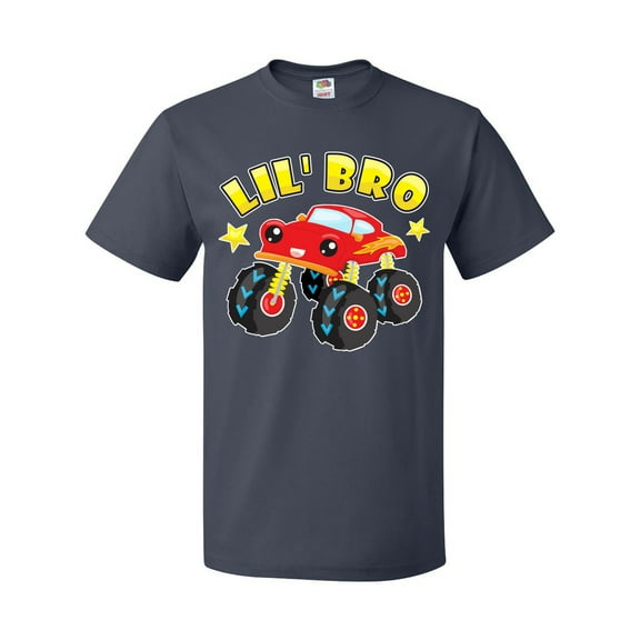 Inktastic Monster Truck Little Bro T-Shirt