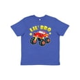 thumbnail image 1 of Inktastic Monster Truck Little Bro Youth T-Shirt, 1 of 5