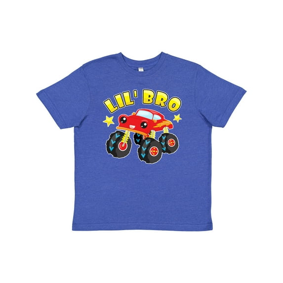 Inktastic Monster Truck Little Bro Youth T-Shirt