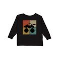 thumbnail image 1 of Inktastic Monster Truck Retro Vintage Racing Boys Long Sleeve Toddler T-Shirt, 1 of 5