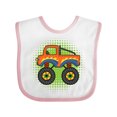 thumbnail image 1 of Inktastic Monster Truck for Boys Boys Baby Bib, 1 of 4