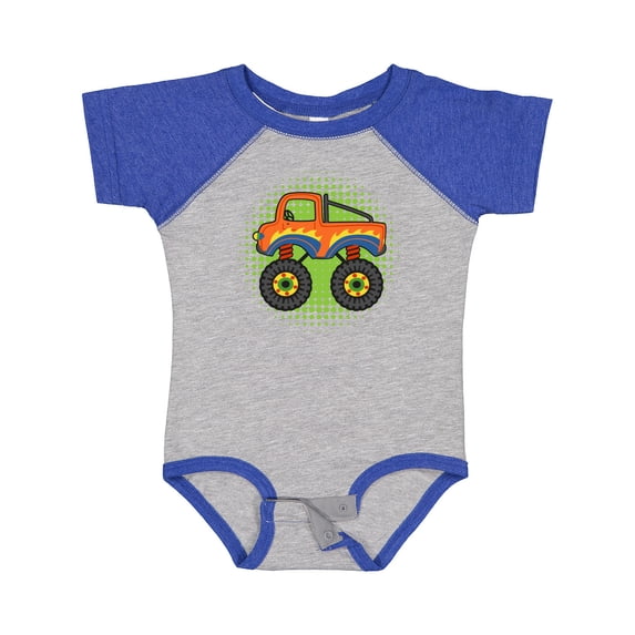 Inktastic Monster Truck for Boys Boys Baby Bodysuit