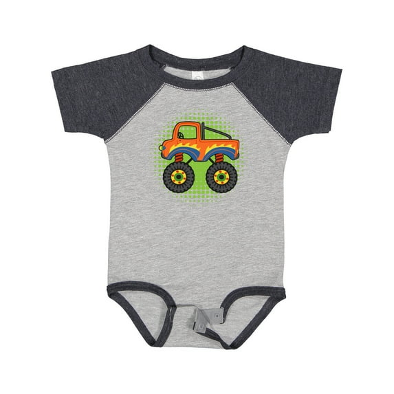 Inktastic Monster Truck for Boys Boys Baby Bodysuit