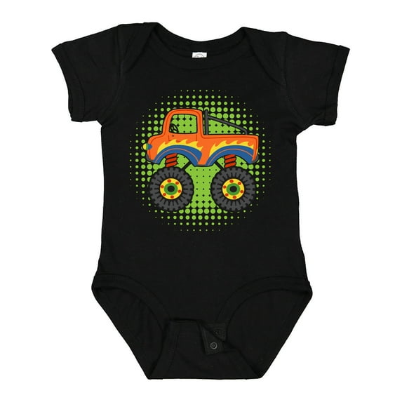 Inktastic Monster Truck for Boys Boys Baby Bodysuit