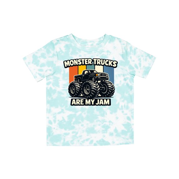 Inktastic Monster Trucks Are My Jam Boys or Girls Toddler T-Shirt