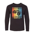 thumbnail image 1 of Inktastic Monster Trucks Are My Jam Long Sleeve Youth T-Shirt, 1 of 5