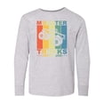 thumbnail image 1 of Inktastic Monster Trucks Are My Jam Long Sleeve Youth T-Shirt, 1 of 5