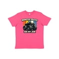 thumbnail image 1 of Inktastic Monster Trucks Are My Jam Youth T-Shirt, 1 of 5