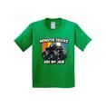 thumbnail image 1 of Inktastic Monster Trucks Are My Jam Youth T-Shirt, 1 of 5