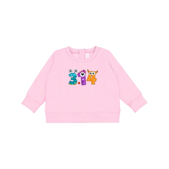 Inktastic Monsters Like Pi Pi Day Numbers Baby Sweatshirt