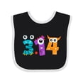 thumbnail image 1 of Inktastic Monsters Like Pi Pi Day Numbers Boys or Girls Baby Bib, 1 of 4