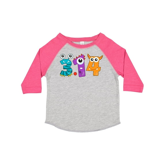 Inktastic Monsters Like Pi Pi Day Numbers Boys or Girls Toddler T-Shirt