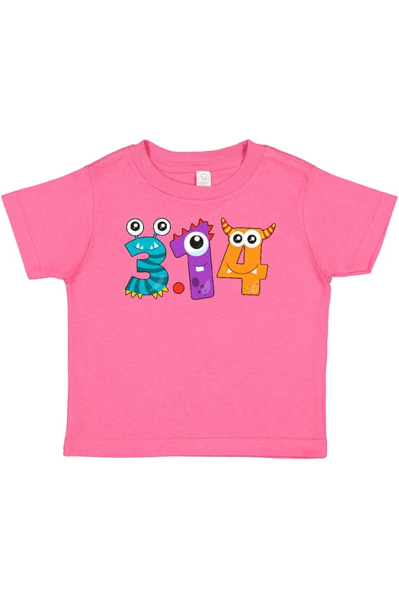Monsters Like Pi- Pi Day numbers Boys or Girls Baby T-Shirt