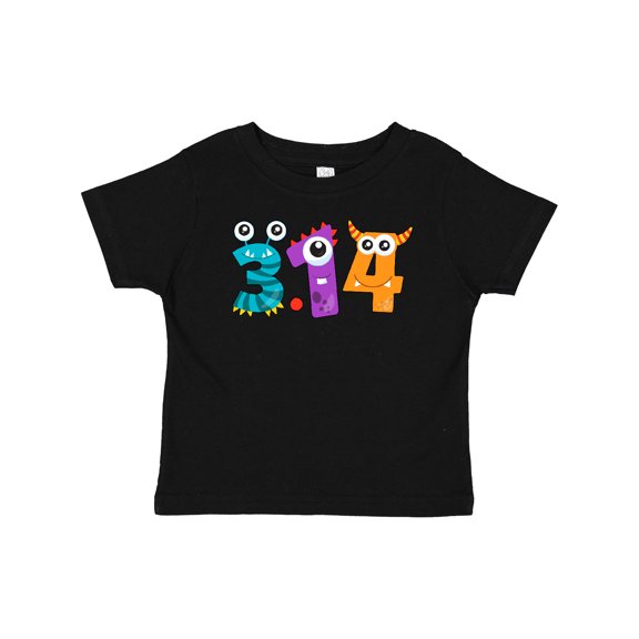 Inktastic Monsters Like Pi- Pi Day numbers Boys or Girls Baby T-Shirt