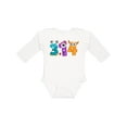 thumbnail image 1 of Inktastic Monsters Like Pi- Pi Day numbers Boys or Girls Long Sleeve Baby Bodysuit, 1 of 5