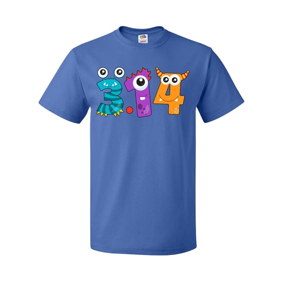 Inktastic Monsters Like Pi- Pi Day numbers T-Shirt
