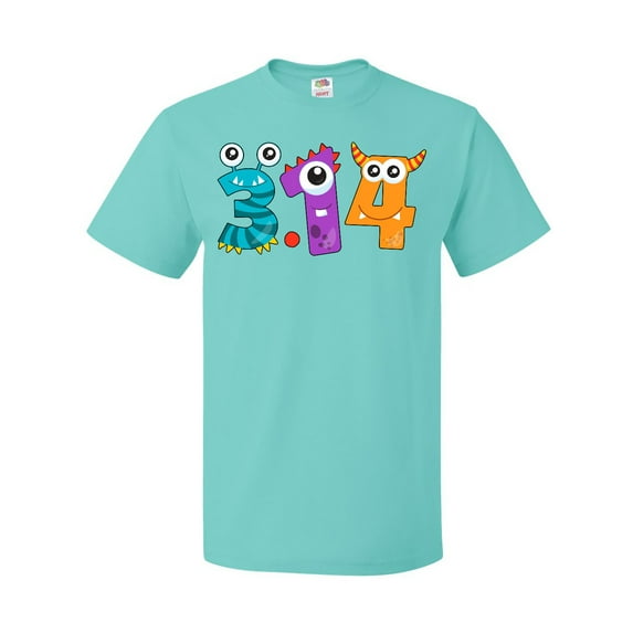 Inktastic Monsters Like Pi- Pi Day numbers T-Shirt