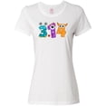 thumbnail image 1 of Inktastic Monsters Like Pi- Pi Day numbers Women's T-Shirt, 1 of 5
