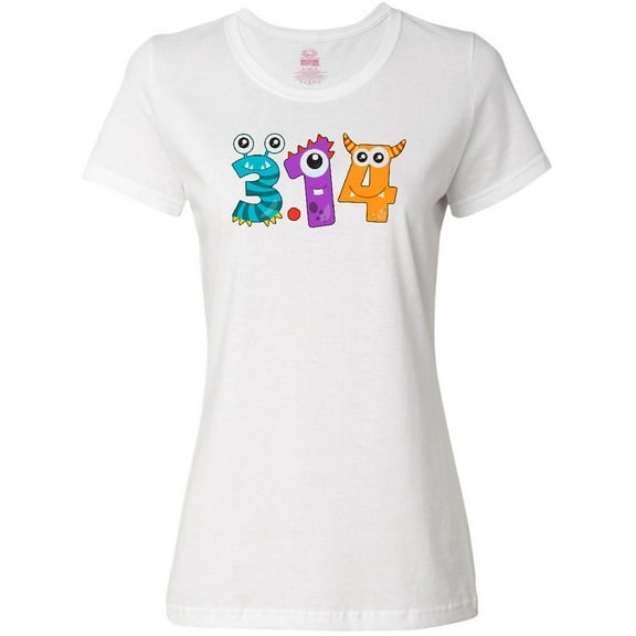 Inktastic Monsters Like Pi- Pi Day numbers Women's T-Shirt