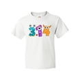 thumbnail image 1 of Inktastic Monsters Like Pi- Pi Day numbers Youth T-Shirt, 1 of 5