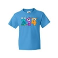 thumbnail image 1 of Inktastic Monsters Like Pi- Pi Day numbers Youth T-Shirt, 1 of 5
