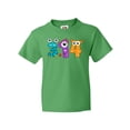 thumbnail image 1 of Inktastic Monsters Like Pi- Pi Day numbers Youth T-Shirt, 1 of 5