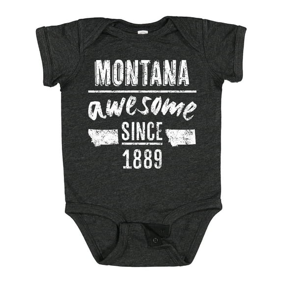 Inktastic Montana Awesome Since 1889 Boys or Girls Baby Bodysuit