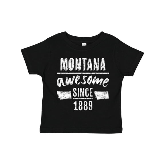 Inktastic Montana Awesome Since 1889 Boys or Girls Toddler T-Shirt